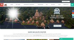 Desktop Screenshot of napowildlifecenter.com